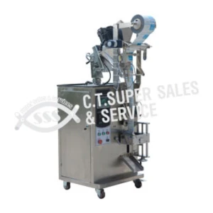 เครื่องบรรจุแนวตั้ง ระบบหนีบ แบบสกรูจ่ายวัตถุ